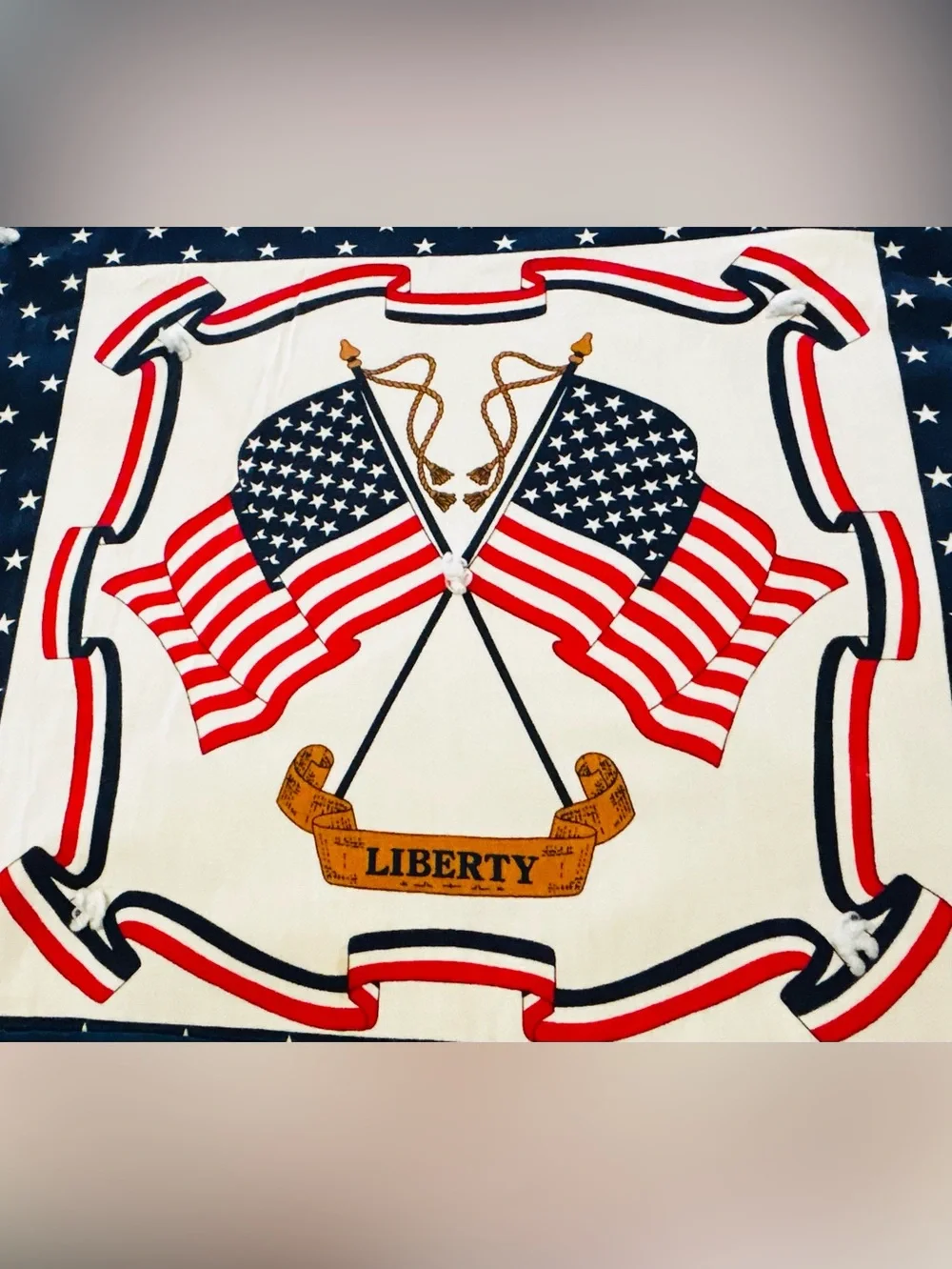 American Heritage Handcrafted Patriotic Quilt Stars & Stripes USA Flag